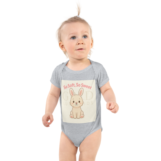 Baby Short Sleeve Bodysuit | Rabbit Skins 4400