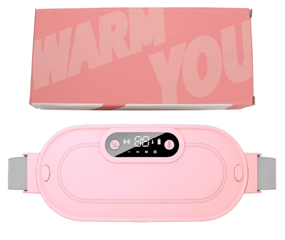 Heating Belt for Menstrual Cramps Relief - Rechargeable Massager