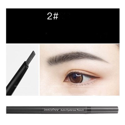 Dual-Head Automatic Eyebrow Pencil - 7 Colors with Brush