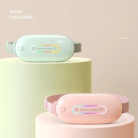 Heating Belt for Menstrual Cramps Relief - Rechargeable Massager