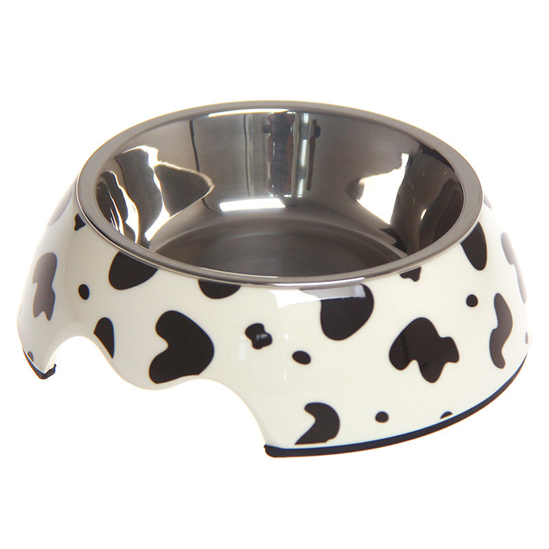 Non-Slip Dual-Use Stainless Steel Pet Bowl